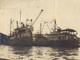 Ships in Colombo Harbour