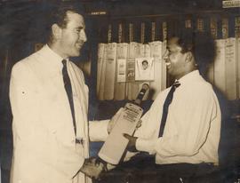 The Bat Was Presented to ...