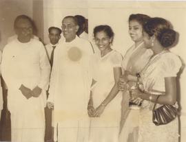 S.W.R.D.Bandaranaike with...