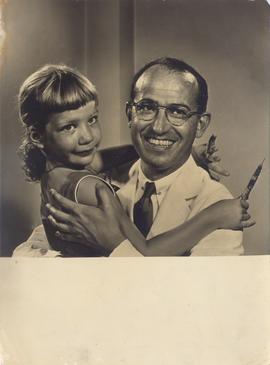 Dr. Jonas.E.Salk with his...