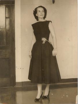 An Elegant Dress of Black...