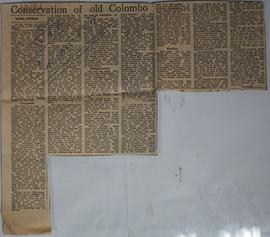 Conservation of ols Colombo