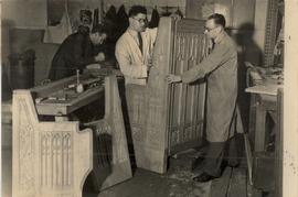 Assembling the fine Oak P...