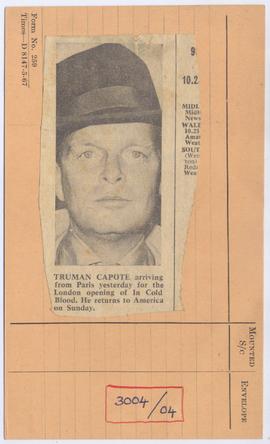 Mr.Truman Capote