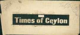 Times of Ceylon