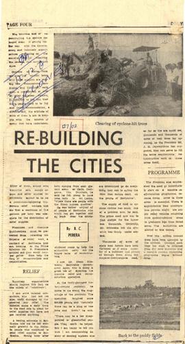 Rebuilding The Cties