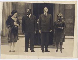 President of Dahomey on S...