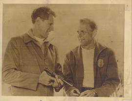 Lars Hall with P. O. Nilsson