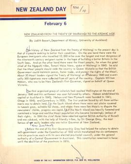 New Zealand From The Trea...