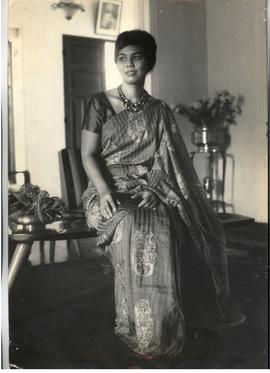 Molly in Saree