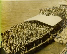 A Landing Barge Brings As...