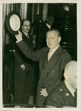 Mr.Selwyn Lioyd Waves to ...