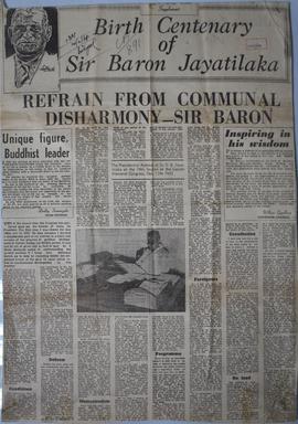 Refrain From Communal Dis...