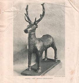 France-Cerf-Bronze Gallo-...