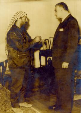 Nasser Welcomes Arab Leader