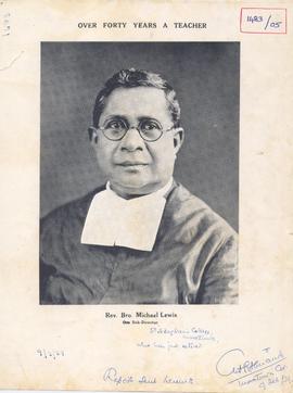 Rev.Bro.Michael Lewis