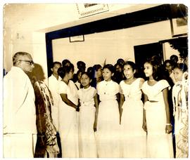 Girls Singing Jaya Mangal...