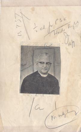The Rev.R.V.Metzeling has...