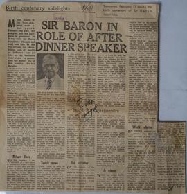 Sir Baron In Role Of Afte...