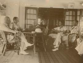 Sir Alfred Pickford with ...