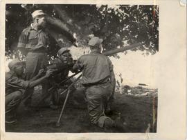 Rebel Soldiers Armed with...