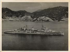 The Cruiser H.M.S Belfast...