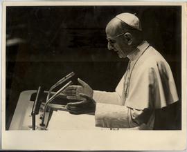 Pope Paul VI Addressing t...