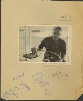 McMullen with Artifacts
