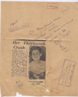 Her Thirteenth Crash