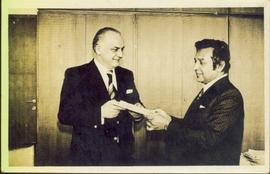 Ambassador Refal handing ...