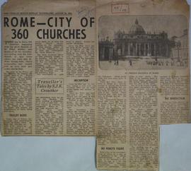 Rome City of 360 Churches
