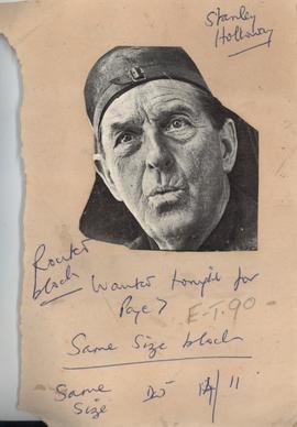 Stanley Holloway - A Name...