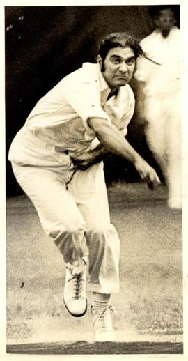 Cricketer Menacing Myatt