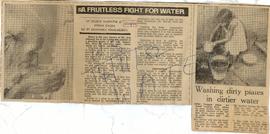 A Fruitless Fight for Water