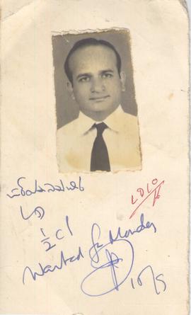 Mr. Sirisena Bandara