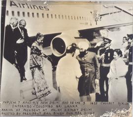 Arrival of President at P...