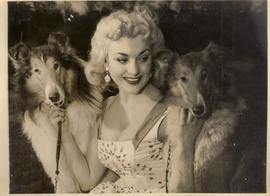 TV Star Corinne Grey with...