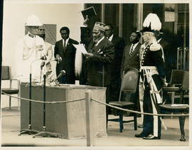Mr. Jomo Kenyatta Holding...