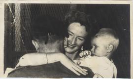 The Arms of His Wife Whil...