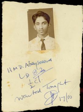 H.M.D.Abeysekara