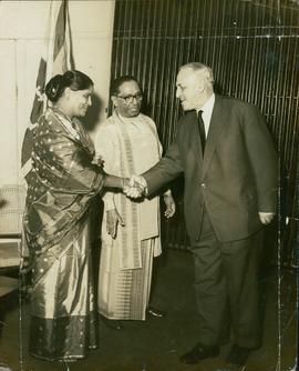 Mrs. Malalasekera, Dr. G....