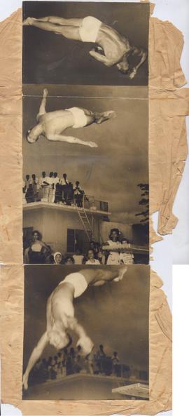 Exhibition of Diving at t...