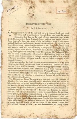 The Justice Of The Peace
