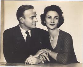 Yehudi Menuhin With His Wife