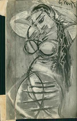 George Keyt- Drawing