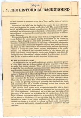 The Historical Background