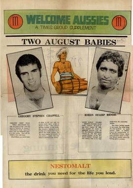 Two August Babies