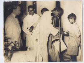Mr.W.Dahanayake,Minister ...