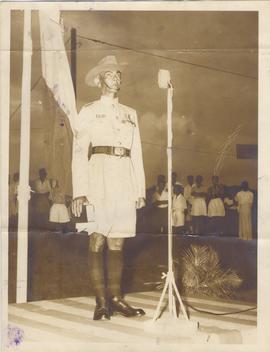 Sgt.Aron Singho Thanking ...