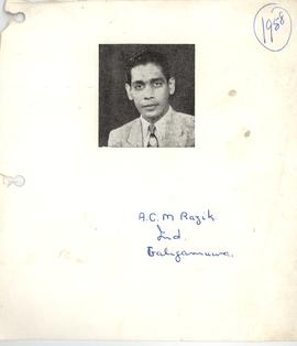 Mr. A. C. M. Rasik
